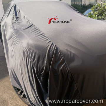 Shiny 2-Side Stretch Indoor Car Cover Universal Fits